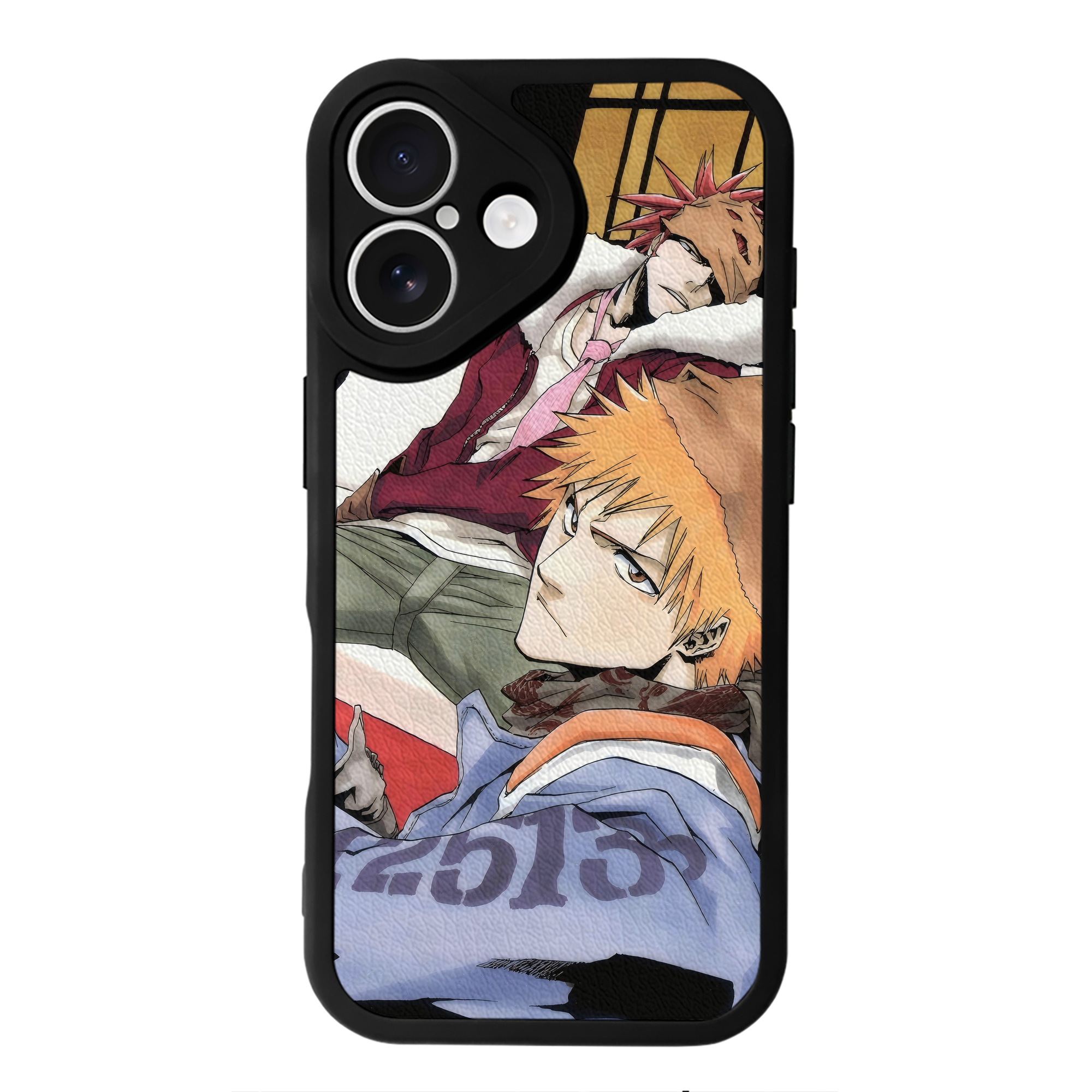 （画像用） ブリーチ BLEACH 【iPhone 16シリーズ対応】シリコンスマホケース（レザー調） 材質：シリコン